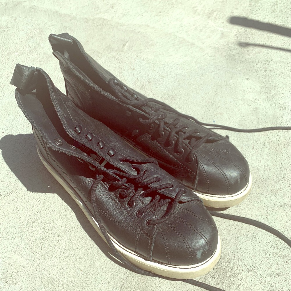 Adidas high top sneakers. Super star